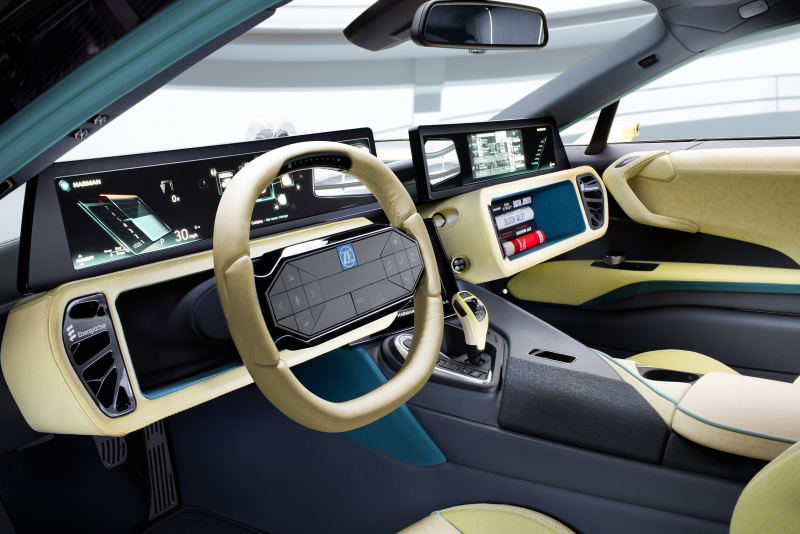 Illustration for article titled The Swiss Wackos At Rinspeed Made A BMW i8 That Drives Itself And Has Its Own Drone